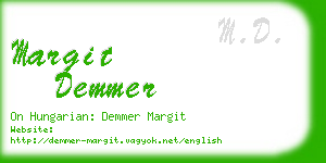 margit demmer business card